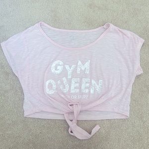 Gym Queen Pink Top S